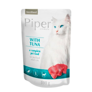 Консерва для кішок Dolina Noteci Piper cat Sterilised Tuna з тунцем для стерилізованих кішок 100г - Інтернет-магазин спільних покупок ToGether