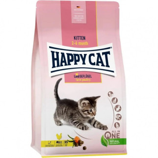 Happy Cat Kitten Land зі смаком птиці сухий корм для кошенят 300 г - Інтернет-магазин спільних покупок ToGether
