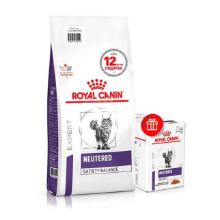 Акція Royal Canin Neutered Satiety Balance сухий корм для сечокам'яної хвороби у котів 3,5 кг + 12 пауч - Інтернет-магазин спільних покупок ToGether