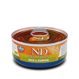 Farmina ND Grain Free Pumpkin Duck Adult вологий корм для кішок, беззерновой, з гарбузом і качкою, 70 г - Інтернет-магазин спільних покупок ToGether