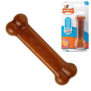 Nylabone Bone Puppy Chicken кістка іграшка зі смаком курки для цуценят до 11 кг S - Інтернет-магазин спільних покупок ToGether