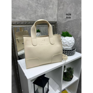 Беж - cтильна молодіжна зручна сумка Lady Bags у стилі Total Bag (0430) - Інтернет-магазин спільних покупок ToGether