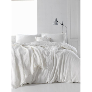 Комплект постільної білизни SoundSleep Muslin white євро - Інтернет-магазин спільних покупок ToGether