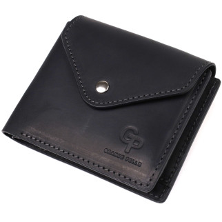 Стильний гаманець із натуральної шкіри GRANDE PELLE 16802 Чорний - Інтернет-магазин спільних покупок ToGether