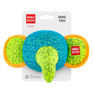 Іграшка для собак WAUDOG Fun, "Слон", Ш 20 см, Д 14 см блакитний - Інтернет-магазин спільних покупок ToGether