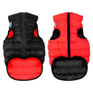 Курточка для собак AiryVest двостороння, розмір S 40, червоно-чорна - Інтернет-магазин спільних покупок ToGether