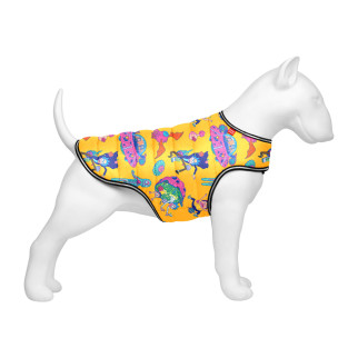 Курточка-накидка для собак WAUDOG Clothes, малюнок "Рік та Морті 3", M, А 37 см, B 52-62 см, С 36-47 см - Інтернет-магазин спільних покупок ToGether