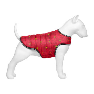 Курточка-накидка для собак WAUDOG Clothes, малюнок "Супермен червоний", XS, А 26 см, B 33-41 см, С 18-26 см - Інтернет-магазин спільних покупок ToGether