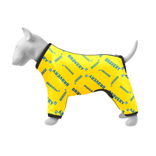 Вітровка для собак WAUDOG Clothes, малюнок "Сміливість", S30, В 57-59 см, С 44-46 см - Інтернет-магазин спільних покупок ToGether
