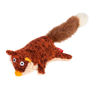 Іграшка для собак Лисиця з пищалкою GiGwi Plush, текстиль, 9 см - Інтернет-магазин спільних покупок ToGether