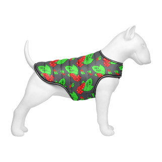 Куртка-накидка для собак WAUDOG Clothes, малюнок "Калина", L, А 41 см, B 58-70 см, С 42-52 см - Інтернет-магазин спільних покупок ToGether