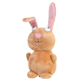 Іграшка для собак Кролик з пищалкою GiGwi Plush, плюш, 16 см - Інтернет-магазин спільних покупок ToGether