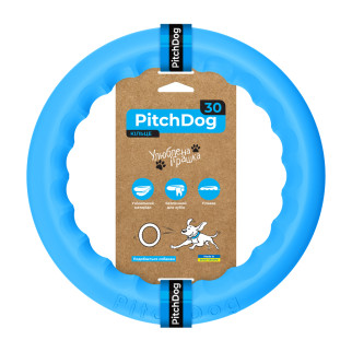 Кільце для апортировки PitchDog30, діаметр 28 см, блакитний - Інтернет-магазин спільних покупок ToGether