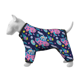 Вітровка для собак WAUDOG Clothes, малюнок "Рік та Морті 1", M45, В 55-60 см, С 37-40 см - Інтернет-магазин спільних покупок ToGether
