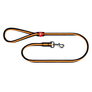 Повідець-шнур для собак нейлоновий WAUDOG Nylon, амортизуючий, Д 12 мм, Дов 122-130 см - Інтернет-магазин спільних покупок ToGether