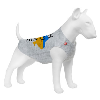 Майка для собак WAUDOG Clothes малюнок "Дім", M45, B 64-70 см, С 35-40 см - Інтернет-магазин спільних покупок ToGether