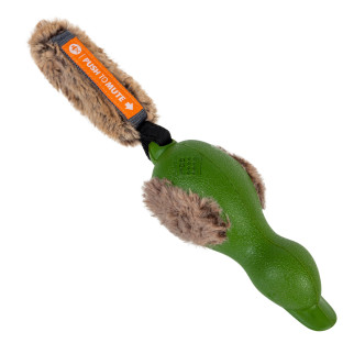 Іграшка для собак Качка з пищалкою що вимикається GiGwi Push to mute, гума, штучне хутро, 30 см - Інтернет-магазин спільних покупок ToGether