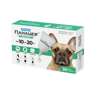 СУПЕРІУМ Панацея, протипаразитарні краплі на холку для собак, 10-20 кг - Інтернет-магазин спільних покупок ToGether