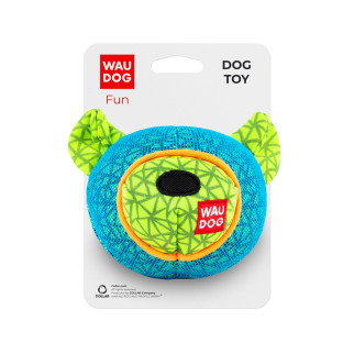 Іграшка для собак WAUDOG Fun, "Ведмідь", Ш 12 см, Д 11 см блакитний - Інтернет-магазин спільних покупок ToGether