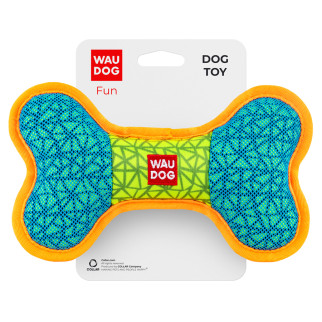 Іграшка для собак WAUDOG Fun, "Кістка", Ш 20 см, Д 12 см блакитний - Інтернет-магазин спільних покупок ToGether