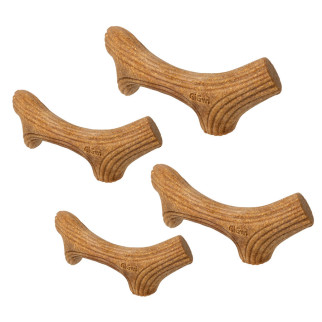 Іграшка для собак Ріг жувальний GiGwi Wooden Antler, дерево, полімер, XS - Інтернет-магазин спільних покупок ToGether