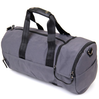 Спортивна сумка текстильна Vintage 20641 Сіра - Інтернет-магазин спільних покупок ToGether