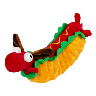 Іграшка для собак Хот-Дог з пищалкою GiGwi Foody Friends, текстиль, плюш, 24 см - Інтернет-магазин спільних покупок ToGether
