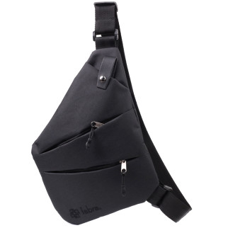 Стильна повсякденна слінг-сумка з якісного поліестеру FABRA 22586 Чорний - Інтернет-магазин спільних покупок ToGether