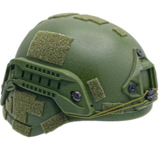 Каска шлем кевларовая Оберіг модель F2 (хаки) с защитой от проникающих пуль по NIJ IIIa (ДСТУ клс 1) - Інтернет-магазин спільних покупок ToGether