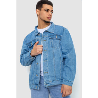 Куртка чоловіча джинсова, колір блакитний, 244RMA010 - Інтернет-магазин спільних покупок ToGether