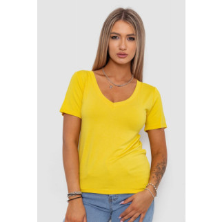 Футболка жіноча, колір жовтий, 186R608 - Інтернет-магазин спільних покупок ToGether