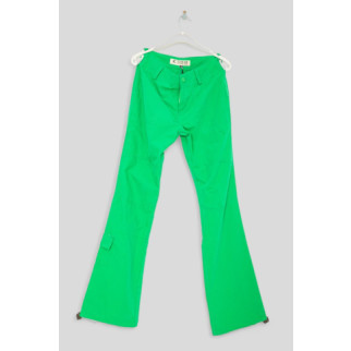Штани жіночі вільного крою, колір зелений, 186R503 - Інтернет-магазин спільних покупок ToGether