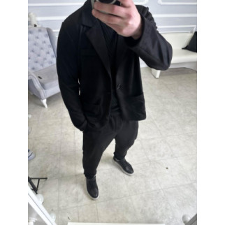 Чорний чоловічий класичний костюм. 52-036 - Інтернет-магазин спільних покупок ToGether