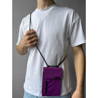 Сумка-гаманець чоловіча, фіолетовий - Інтернет-магазин спільних покупок ToGether