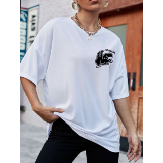 Женская белая футболка.61-066 - Інтернет-магазин спільних покупок ToGether