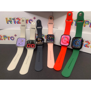 Смарт годинник  H12 Pro+ 45 mm Рожеві - Інтернет-магазин спільних покупок ToGether
