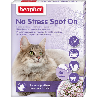 Beaphar NO STRESS spot on антистрес краплі для котів 3 піпетки - Інтернет-магазин спільних покупок ToGether