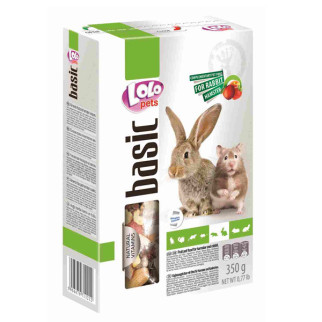 Повсякденний корм LoloPets для кроликів і хом'ячків фруктовий 350г (26703) - Інтернет-магазин спільних покупок ToGether