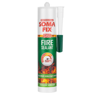 Герметик SOMA FIX вогнестійкий 1500 °C, 310 мл - Інтернет-магазин спільних покупок ToGether