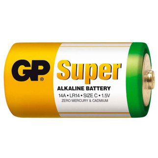 Батарейка GP Super алкалінова LR20 D, бочка (2/20/120шт) плівка - Інтернет-магазин спільних покупок ToGether