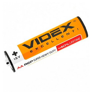 Батарейка Videx сольова R6 АA, пальчикова (4/60/1200шт) плівка - Інтернет-магазин спільних покупок ToGether