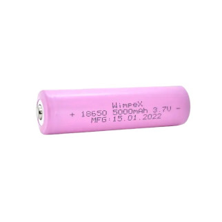 Батарейка WIMPEX акумуляторна 18650 Li-ion,5000mAh, 3,7V (Рожева) - Інтернет-магазин спільних покупок ToGether