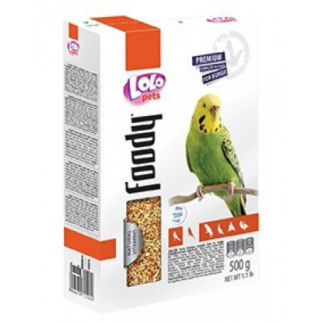 Повнораціонний корм для хвилястих папуг Lolopets 500г - Інтернет-магазин спільних покупок ToGether