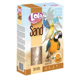 Пісок для птахів апельсиновий Lolo Pets 1,5 кг - Інтернет-магазин спільних покупок ToGether