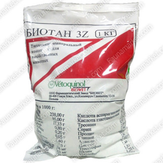 Біотан 3Z вітамінно-мінеральна добавка 1кг 1кг - Інтернет-магазин спільних покупок ToGether