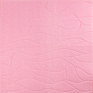 Панель 3D Pink 700*700*6mm (D) SW-00001950 - Інтернет-магазин спільних покупок ToGether