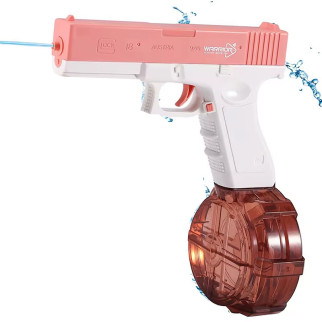 Водяний акумуляторний пістолет Glock Water Gun (250ml) with lithium battery Pink - Інтернет-магазин спільних покупок ToGether