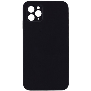 Silicone Case Square Full Camera Protective (AA) NOLOGO для Apple iPhone 11 Pro Max (6.5") Чорний / Black - Інтернет-магазин спільних покупок ToGether