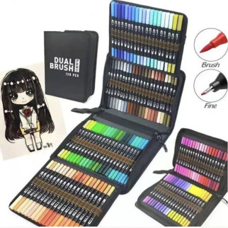 Акварельні Color pencil AND 100 CD Художні Маркери із сумкою для малювання - Інтернет-магазин спільних покупок ToGether