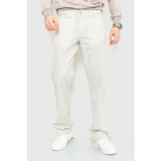 Штани чоловічі класичні, колір молочно-сірий, 167R955 - Інтернет-магазин спільних покупок ToGether